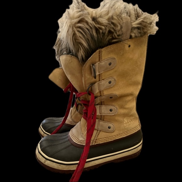 SOREL WINTER-BOOTS WITH FUR - Picture 2 of 7